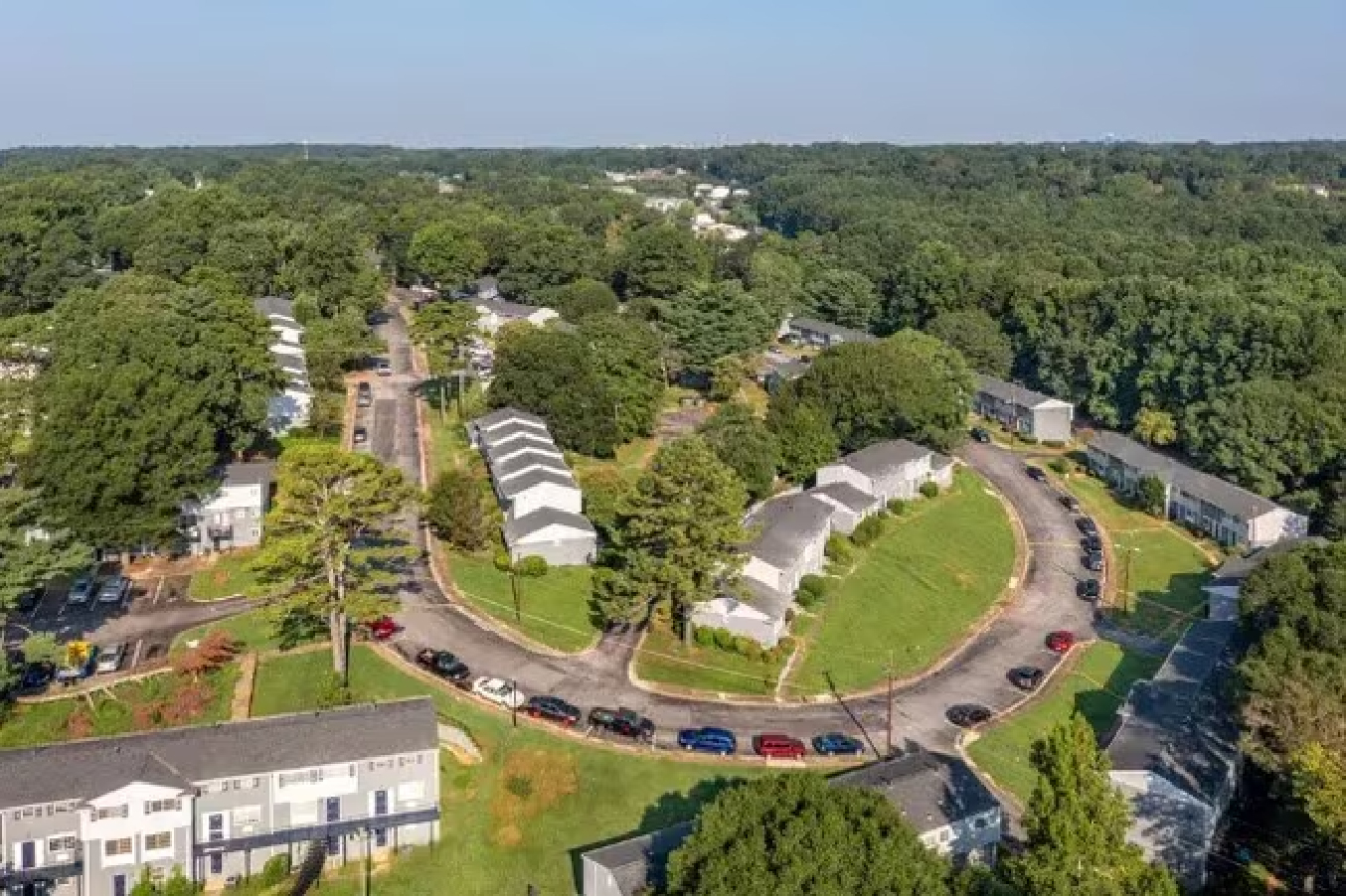 exterior at Villas at Decatur, located in Decatur, GA